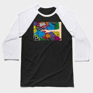 The hand of the imagination. Baseball T-Shirt